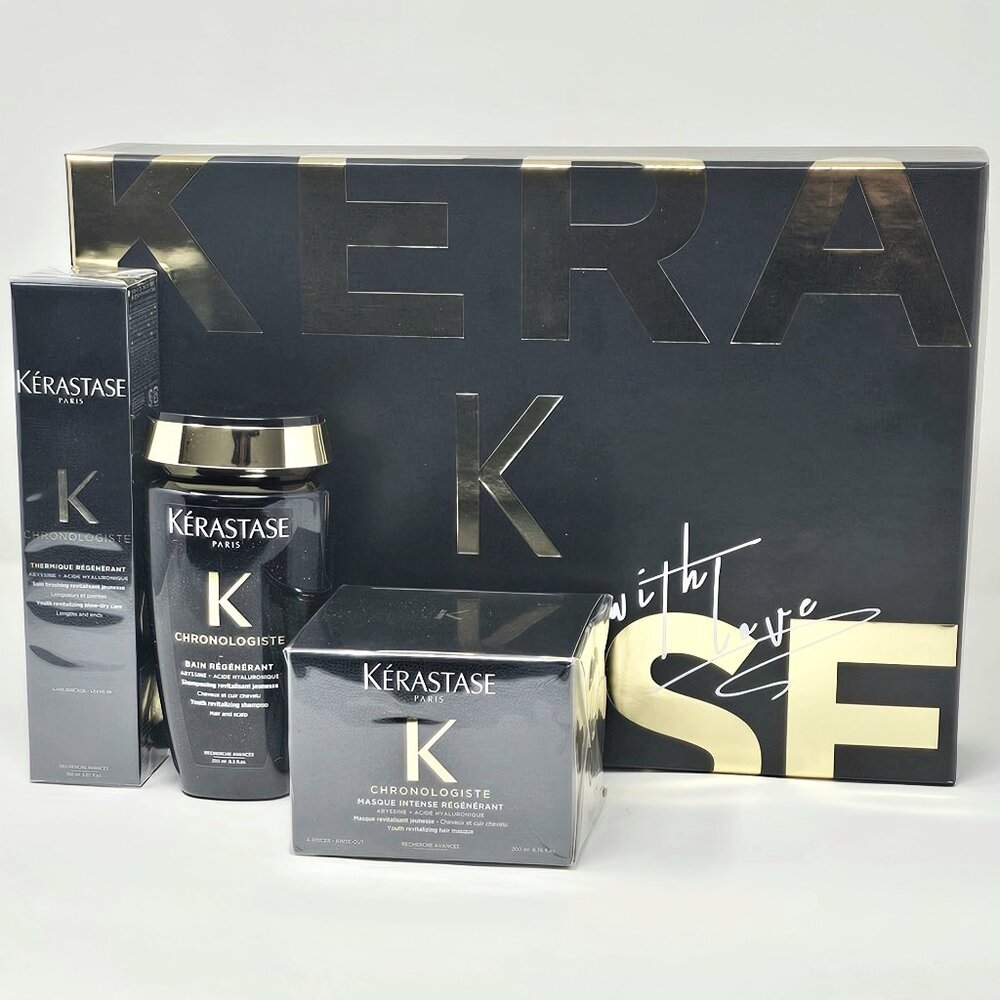 Kerastase Chronologiste Youth Revitalizing Hair Care Ritual Gift 3 pcs. Set